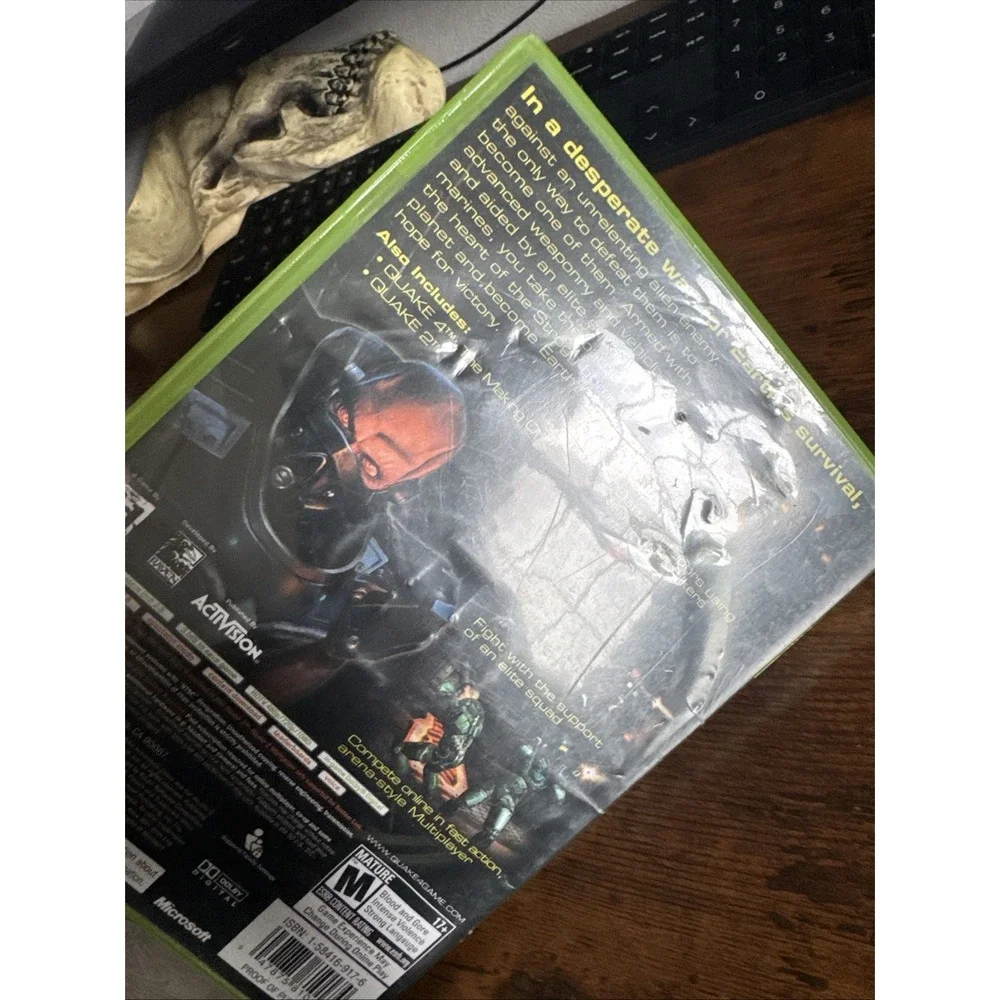 Quake 4 Microsoft Xbox 360 Complete in Case with Manual & Bonus Disc